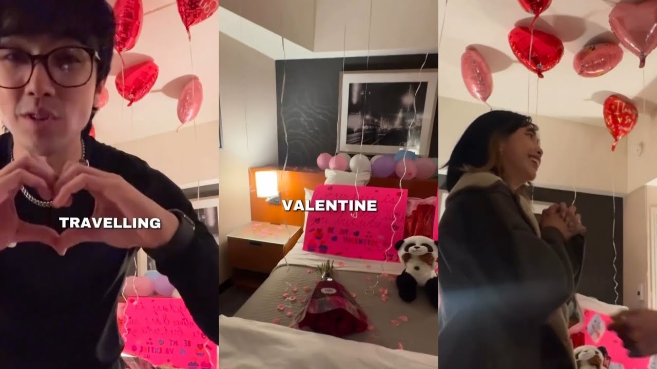 JOAQUIN ENRIQUEZ, may surprise for MAYMAY! Valentine's day! Effort na Effort talaga si BF!