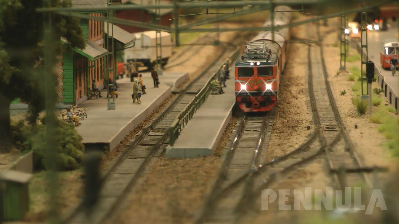 Modelleisenbahnen in Schweden - Modellj&auml;rnv&auml;g H&auml;ssleholm - Die gr&ouml;&szlig;te schwedische Modellbahn