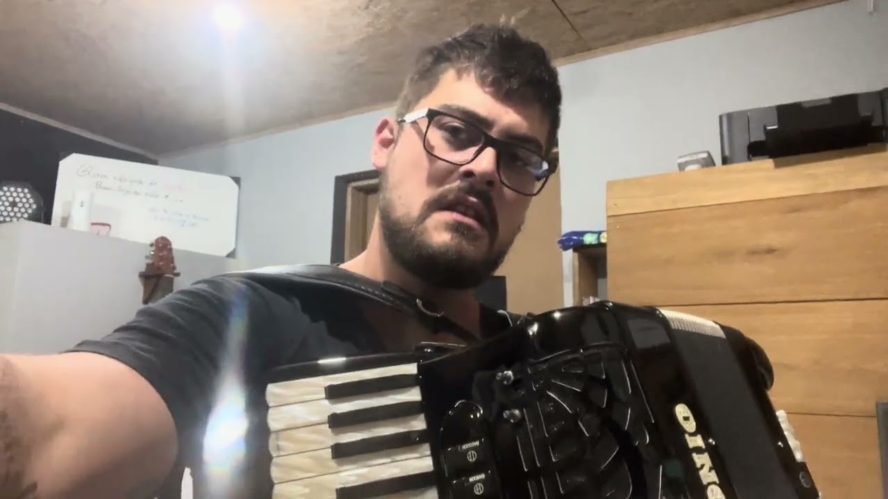 Vídeo aula acordeon - isso só pode ser festa - tchê garotos 
