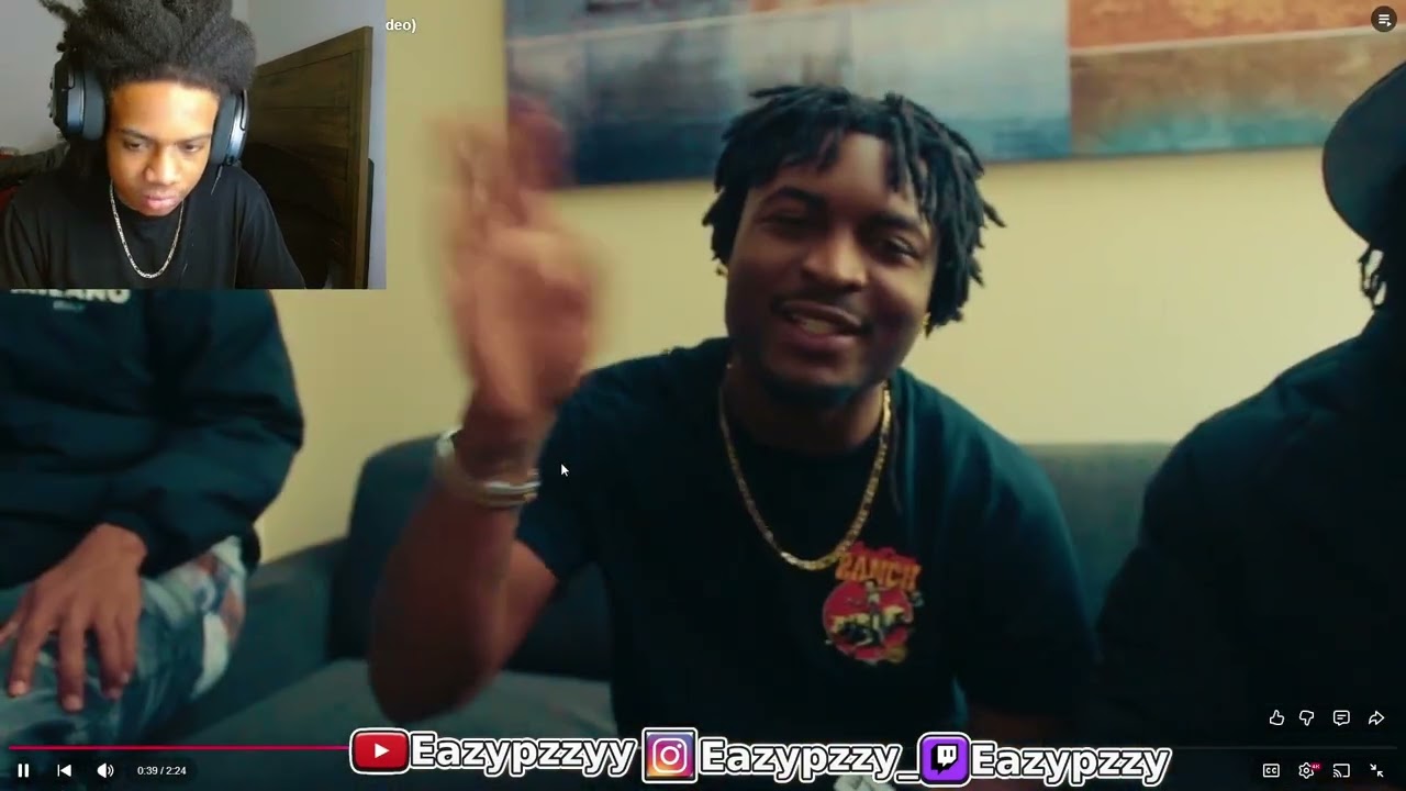 Eazypzzy reacts to Gloslimeyy - Things I Said ft. Baury (Official Music Video)