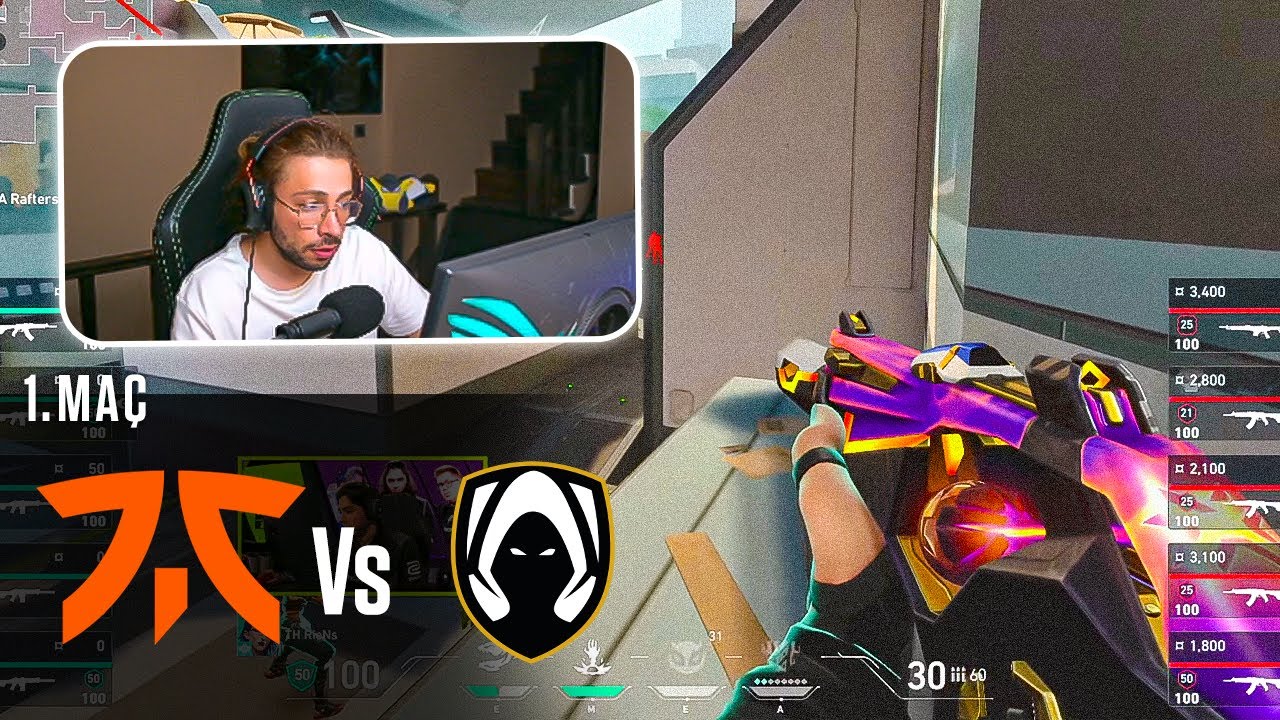 COMBATRY GÖZÜNDEN FNC VS TH | GRAND FINAL | VCT EMEA 2025 Stage 1 | 1.MAÇ