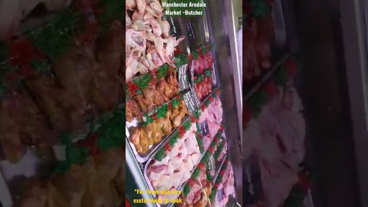 Manchester Arndale Market ~ Butcher / Meat Market *For your Exotic Foods recipe #exoticrecipe