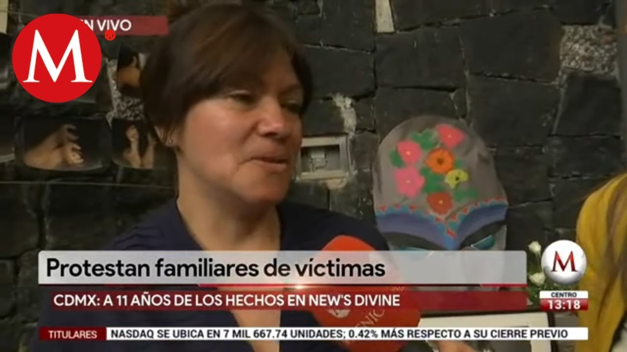 Protestan familiares de víctimas del caso New's Divine