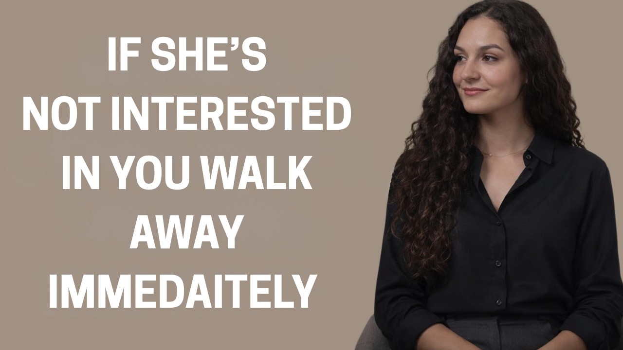 Warning - Signs She Is Not Interested In You And It Is Time To Walk Away!
