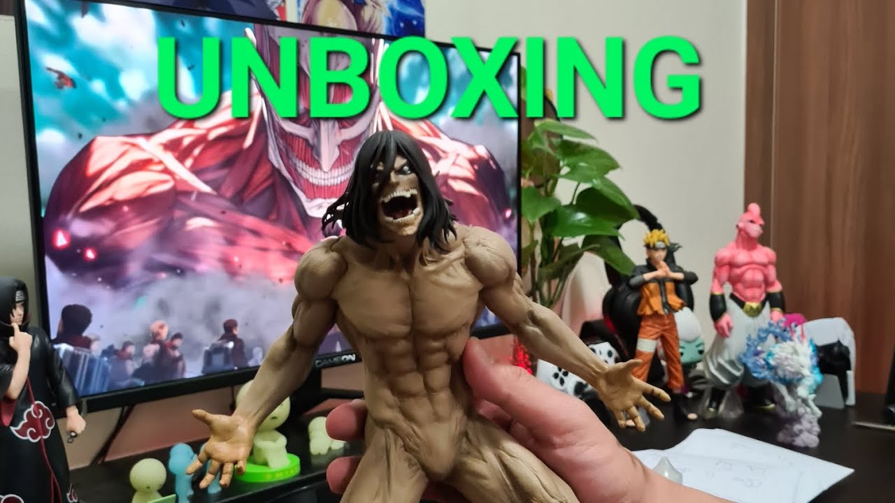 Unboxing Ichiban Kuji Eren Titan Prize A