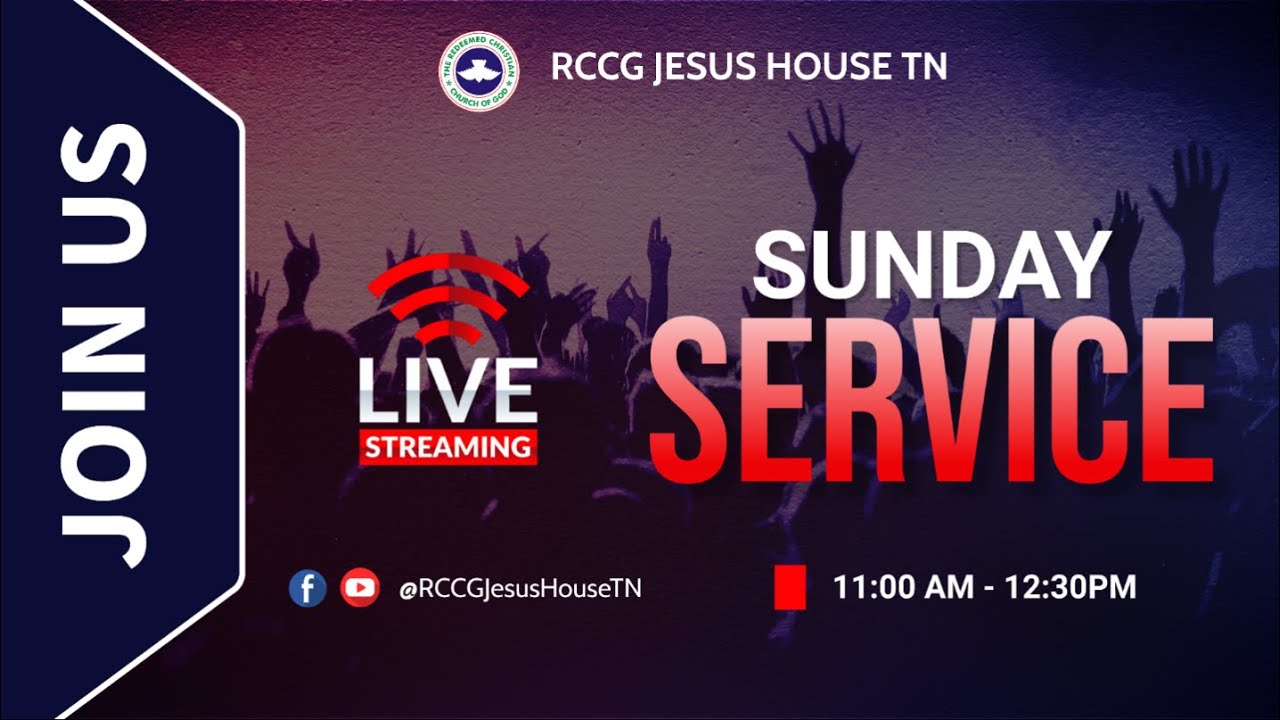 RCCG Jesus House TN - Sunday Service: March 8, 2026