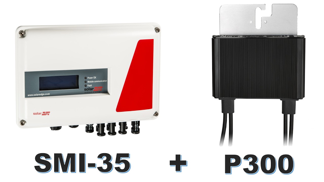 SolarEdge SMI-35 tesztje P300 optimalizálókkal