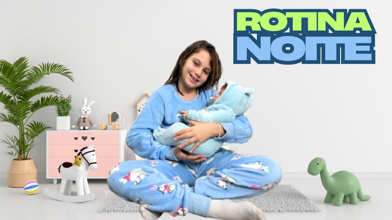 ROTINÃO DA NOITE COM O BEBÊ REBORN MATEO