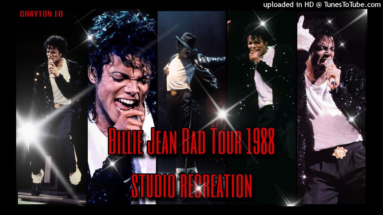 Michael Jackson Billie Jean (Bad Tour 1988 studio recreation)