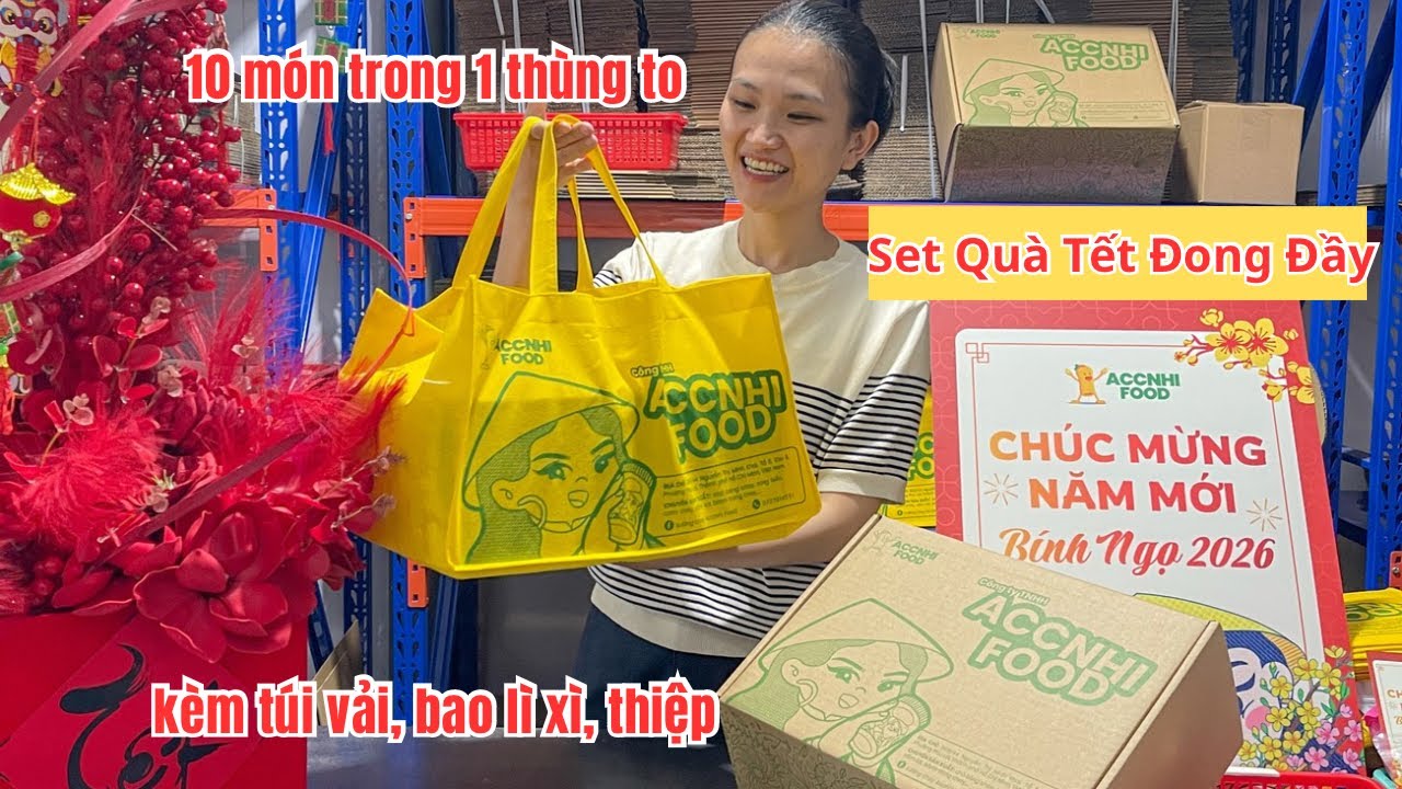 Xưởng Đã Có Set Quà Tết Chính Thức Mở Bán 