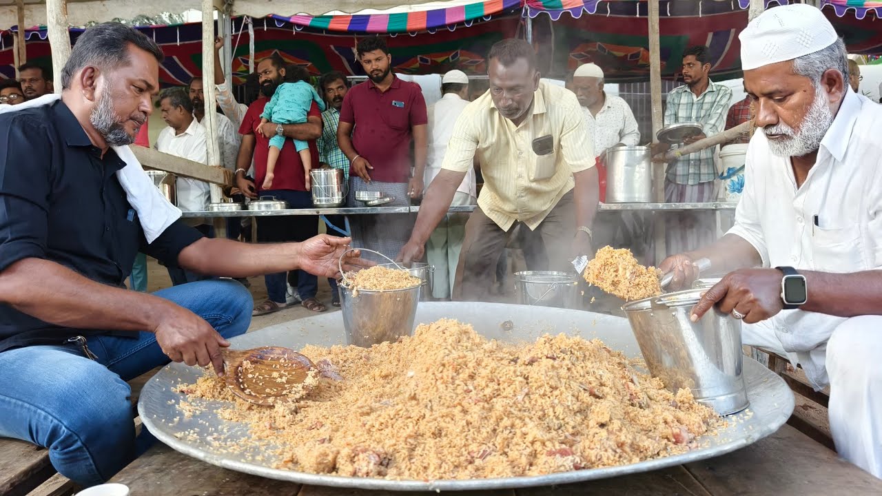 #kovai மிலாது நபி விழா// ஆட்டு கறி பிரியாணி விருந்து