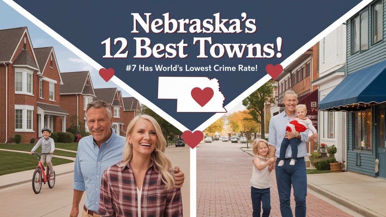Top 12 Best Places to Live in Nebraska (Perfect for Families & Retirees!) 👨&zwj;👩&zwj;👧&zwj;👦