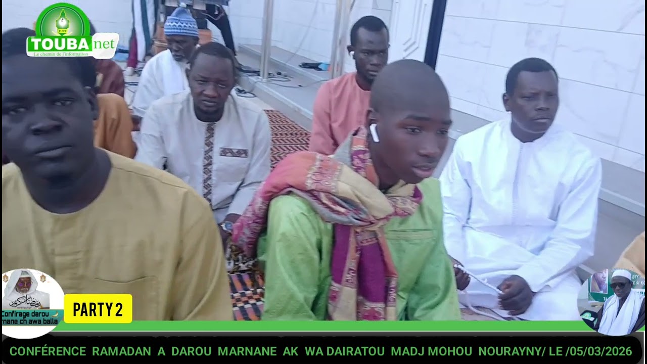 PARTY  2 / MIRASSE/ CONFÉFIRENCE KOOR  DAROU MARNANE le/05/03/2026