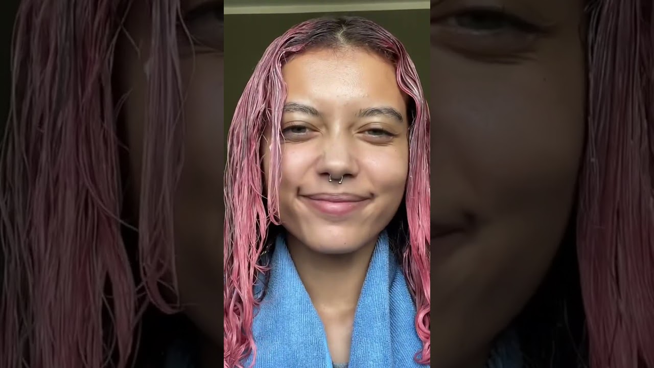 Ich f&auml;rbe meine Haare PINK