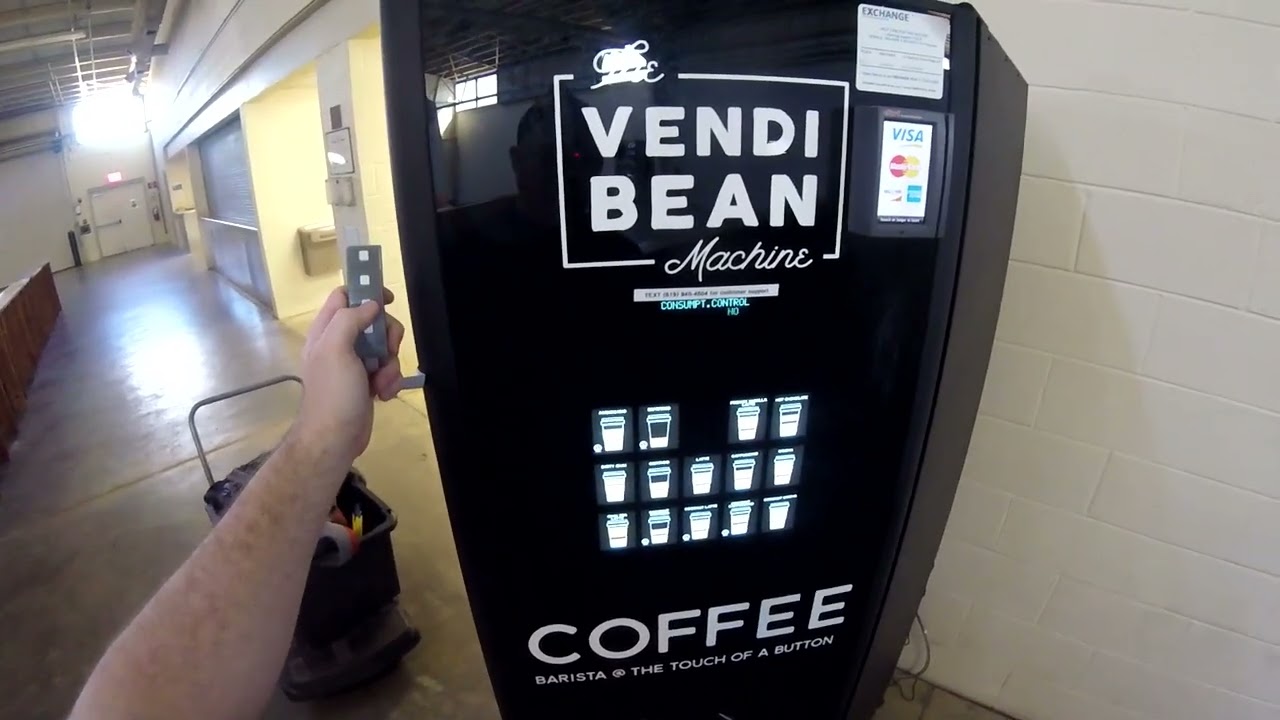 Azkoyen Zensia Coffee Machine: (Coffee Grinder Calibration)