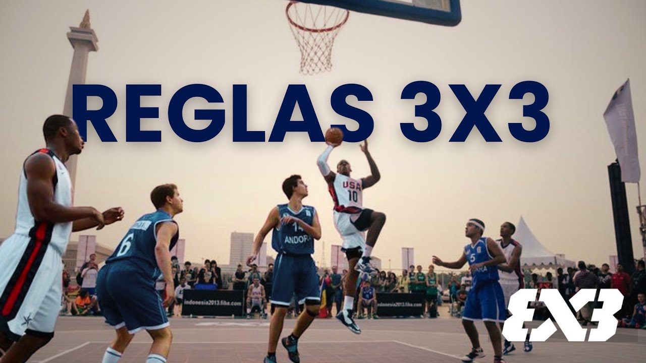 🏀REGLAS OFICIALES del 3x3 explicadas fácil y claro | Basketball para PRINCIPIANTES🏀