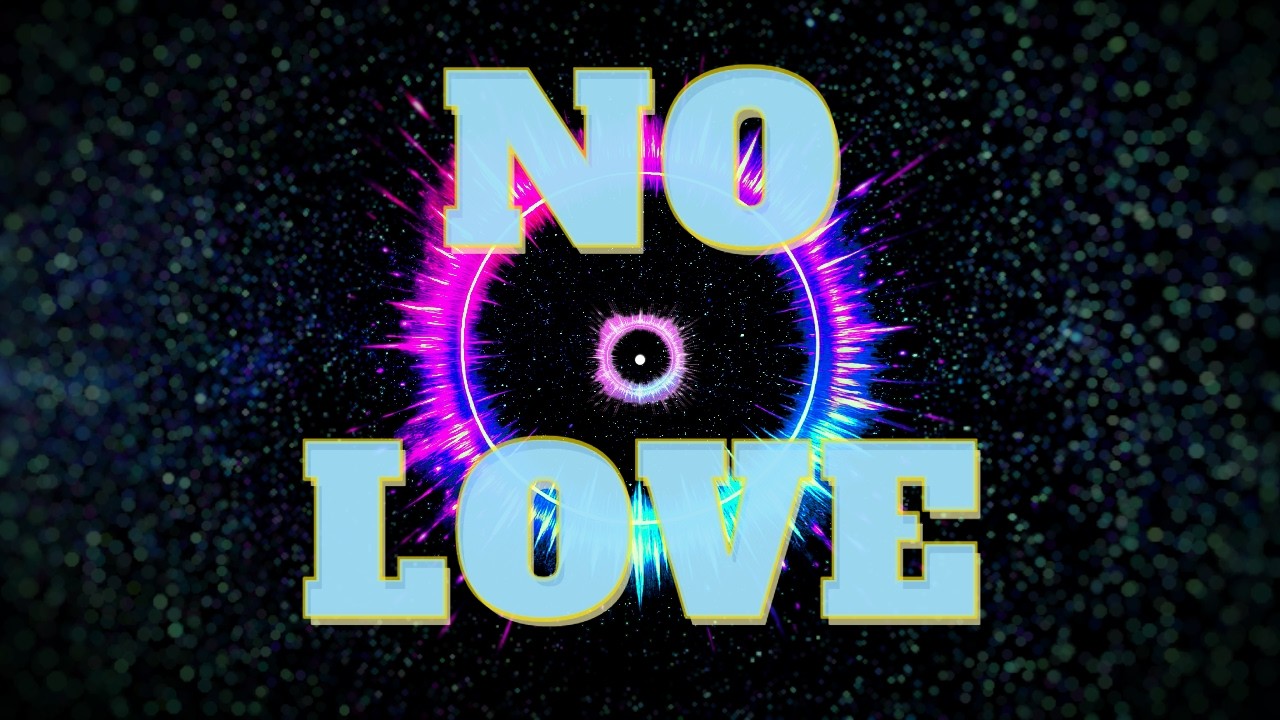 NO LOVE - Drum & Bass | Visualizer | DnB