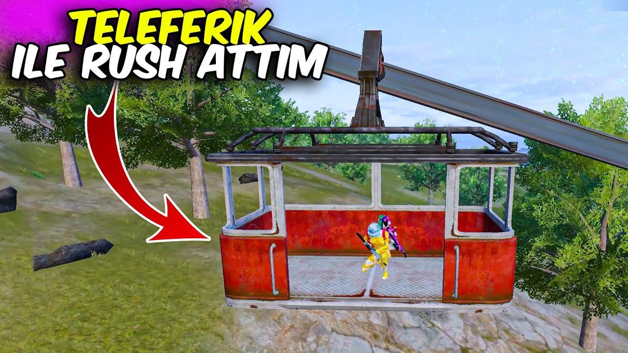TELEFERİK İLE RAKİPLERE BASKIN YAPTIM AMA... | PUBG MOBİLE