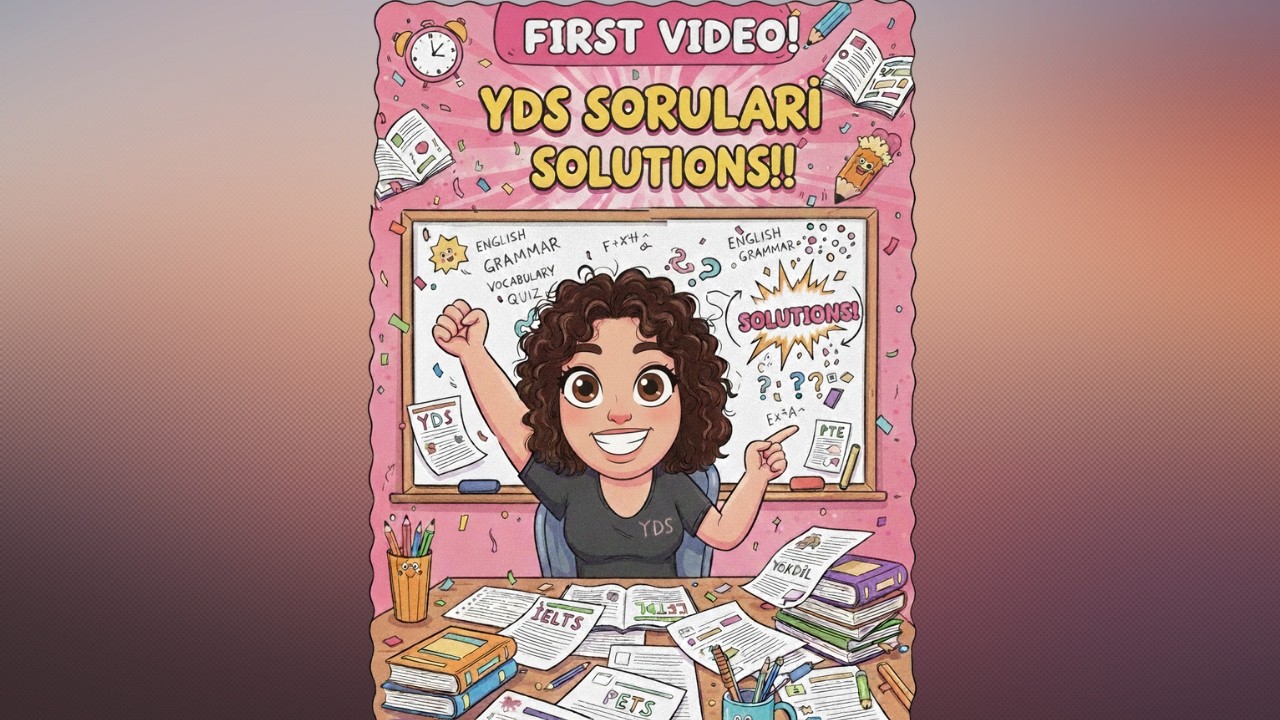 2026 YDS Hazırlık | Dil Bilgisi Soru Çözümü (Çıkmış Sorular Analizi)  #yds