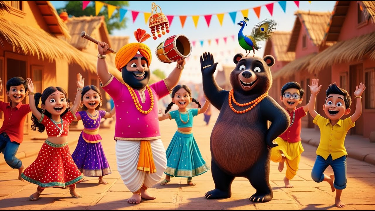 Kalu Madari Aaya, कालू मदारी आया + More Kids Songs and Nursery Rhymes in Hindi