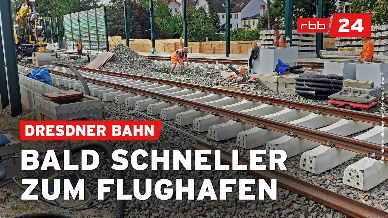 Neue Bahnstrecke verbindet die Innenstadt mit dem BER