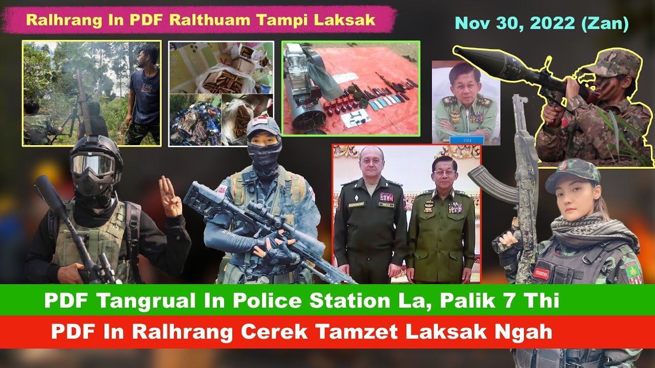 Nov 30 Zan: PDF Ṭangrual In Police Station La, Palik 7 Thi. Ralthuam Cerek Tamzet PDF In An Laksak