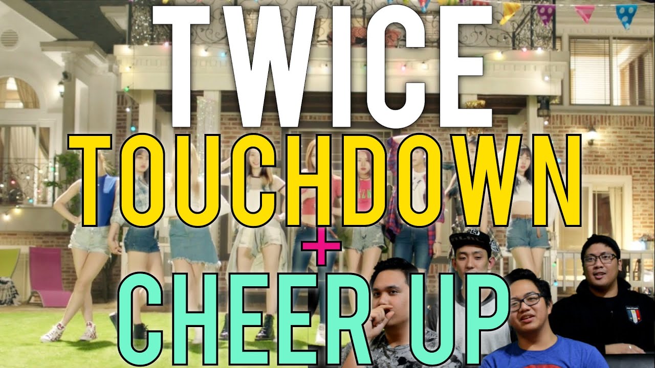TWICE | TOUCHDOWN + CHEER UP Live stage Reactions [4LadsReact]