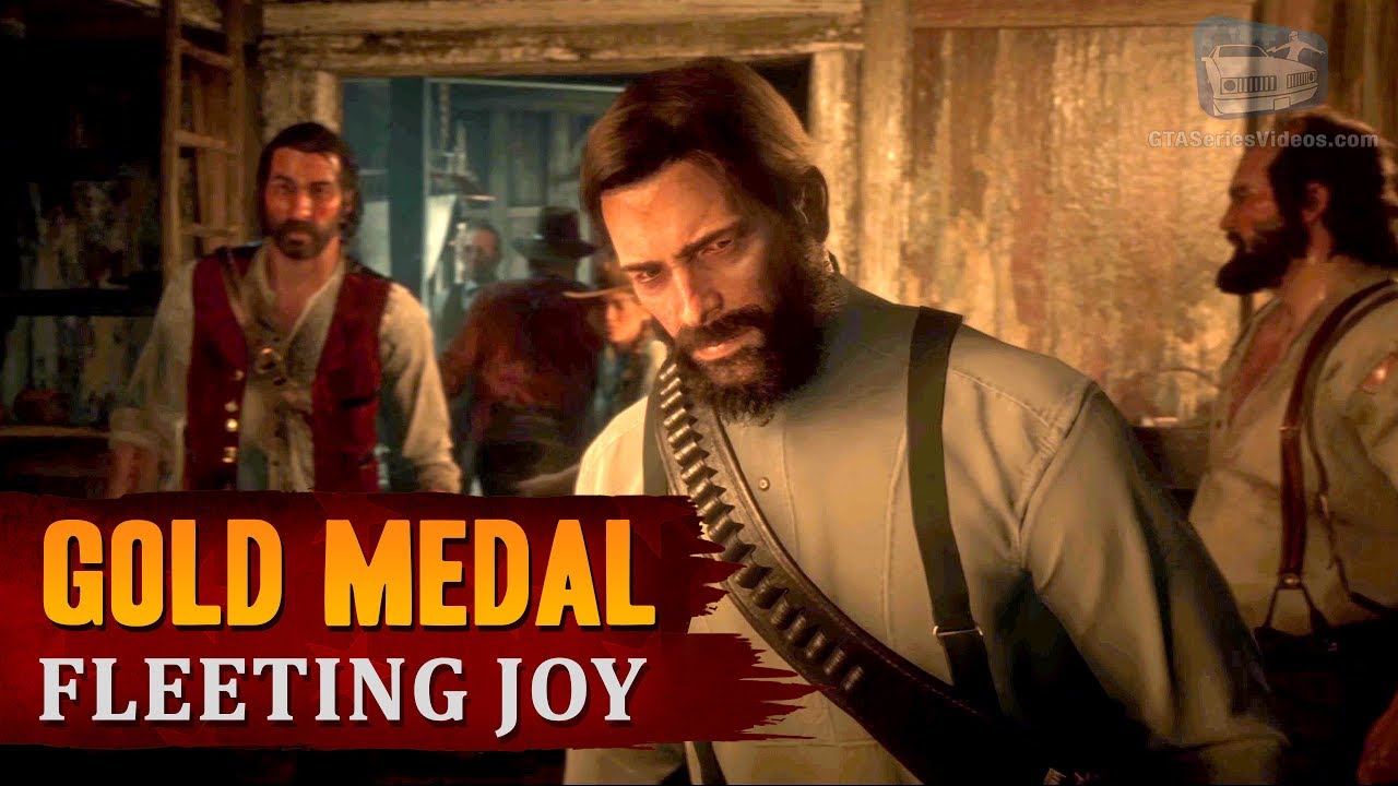 Red Dead Redemption 2 - Mission #64 - Fleeting Joy [Gold Medal]