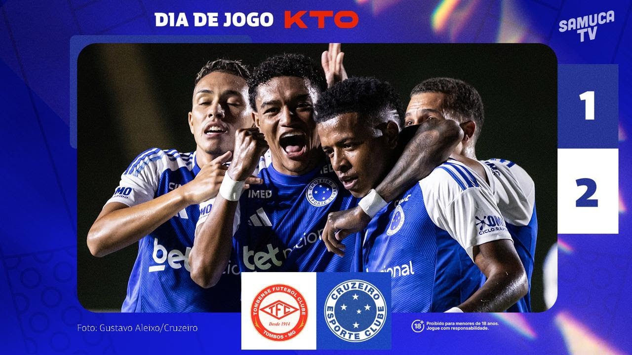 TOMBENSE X CRUZEIRO AO VIVO NA SAMUCA TV | 2&ordf; RODADA DO CAMPEONATO MINEIRO