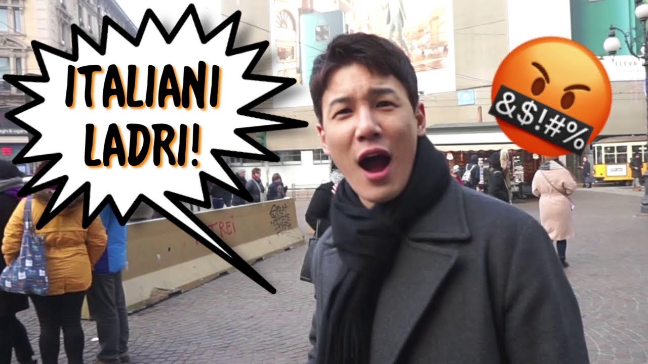 COREANI DERUBATI in ITALIA! 😠