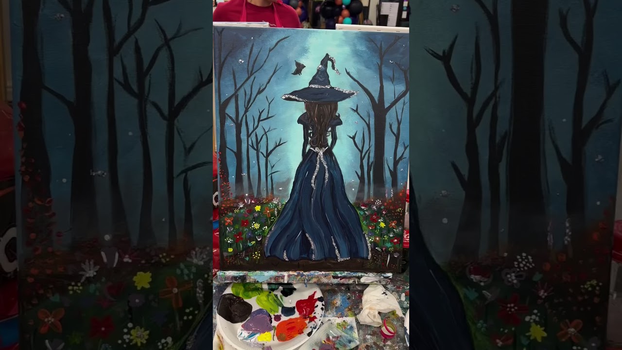 #witch #sipandpaint