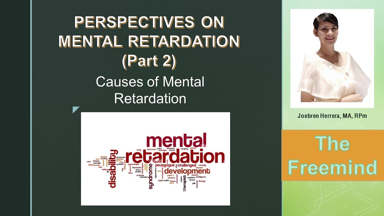 Lesson 4.1 (Part 2):  Perspectives on Mental Retardation