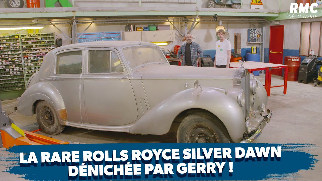 Une rare Rolls Royce Silver Dawn dénichée par Gerry !
