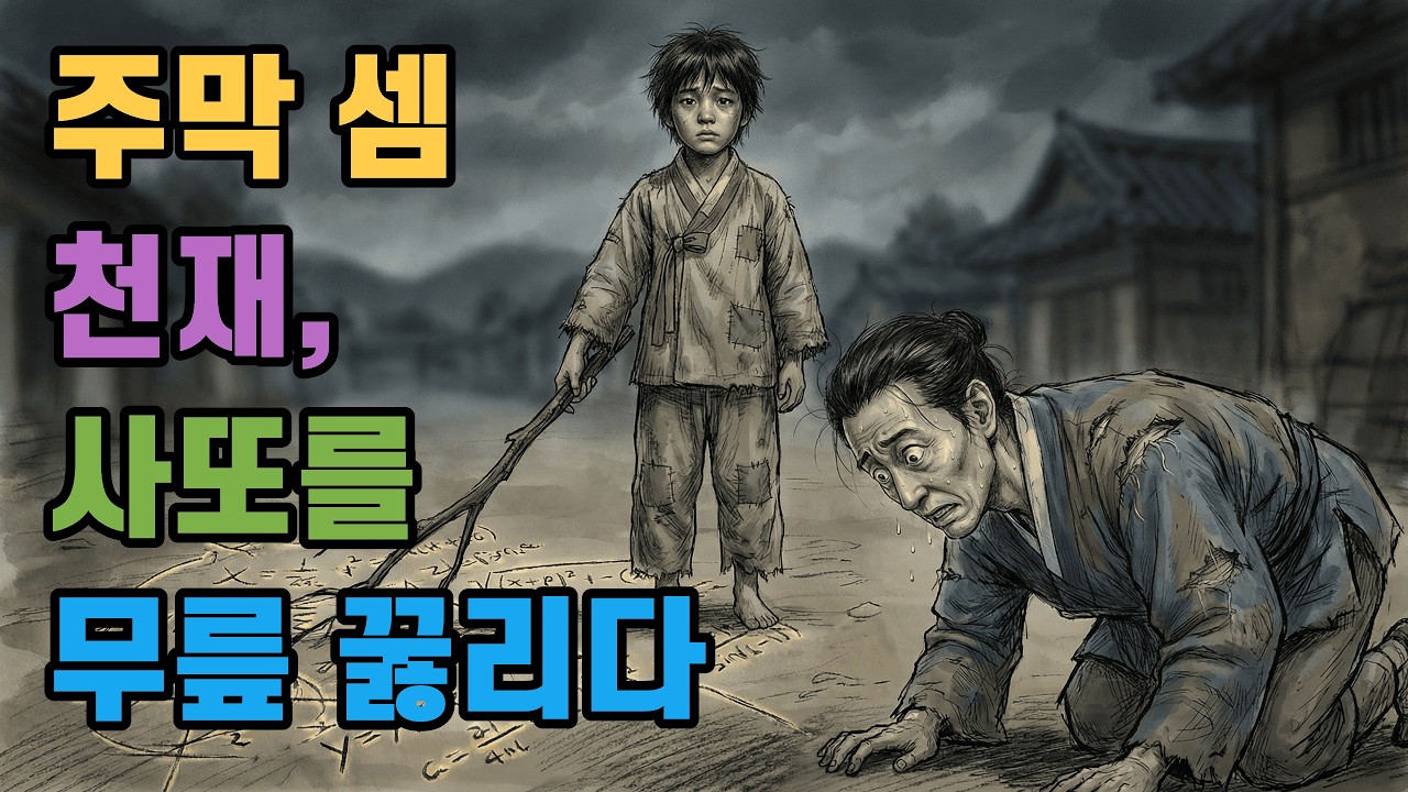 숫자로 사또 잡다, 조선판 수학 천재 등장 | 야담 오디오북 전설 민담