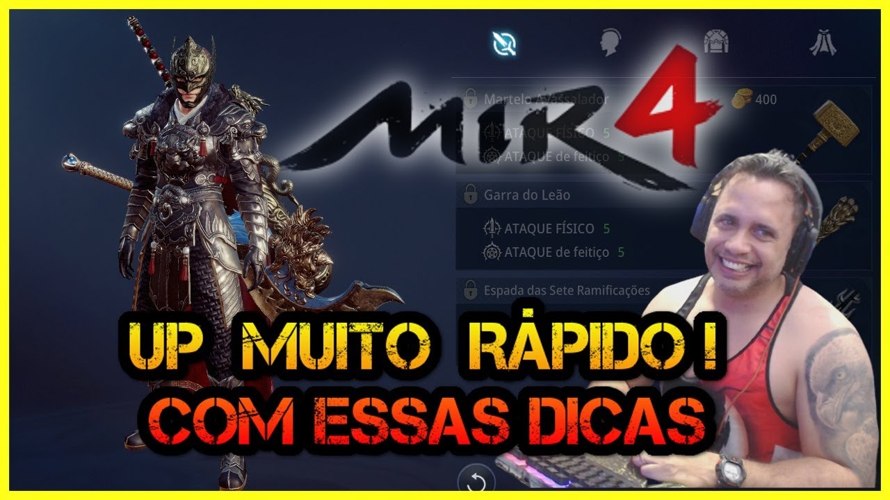 COMO UPAR DE LVL MUITO RAPIDO COM ESSAS DICAS SIMPLES  PARA FATURAR UM $$$ - MIR4 NFT MMORPG