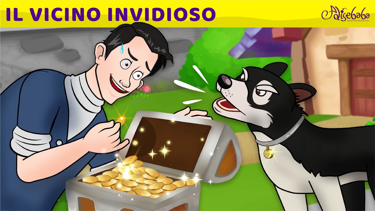 Il Vicino Invidioso | Storie Per Bambini Cartoni Animati I Fiabe e Favole Per Bambini