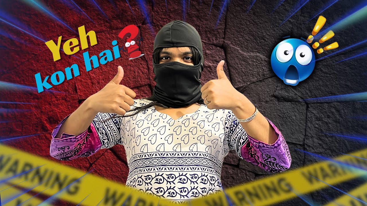 Yeh Kon Hai? 😱 Mask Ke Peeche Ka Sach | Funny Vlog