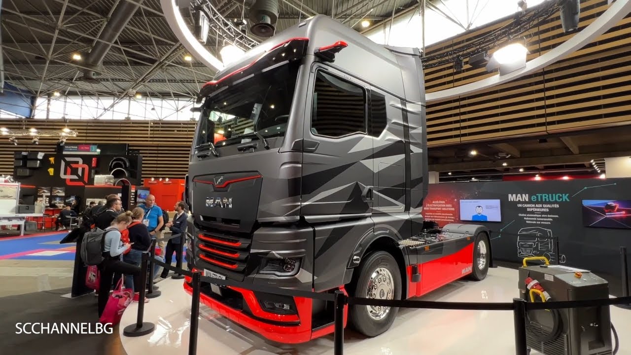 Man eTGX 4x2 LL SA Tractor eTruck (2024) - Walkaround Solutrance 2023 Lyon