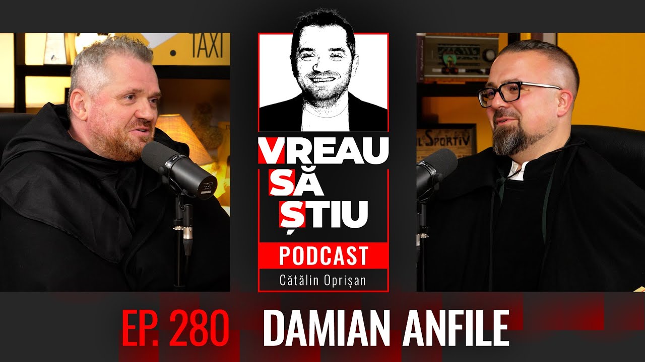 DAMIAN ANFILE: ”Am avut un papă dezgropat și urcat pe tronul papal!” | VREAU SĂ ȘTIU EP 280