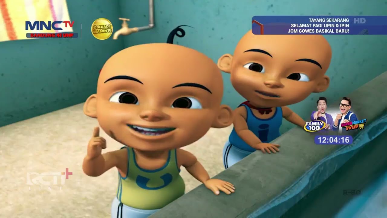 Selamat pagi upin dan ipin_ jom goes basikal baru!