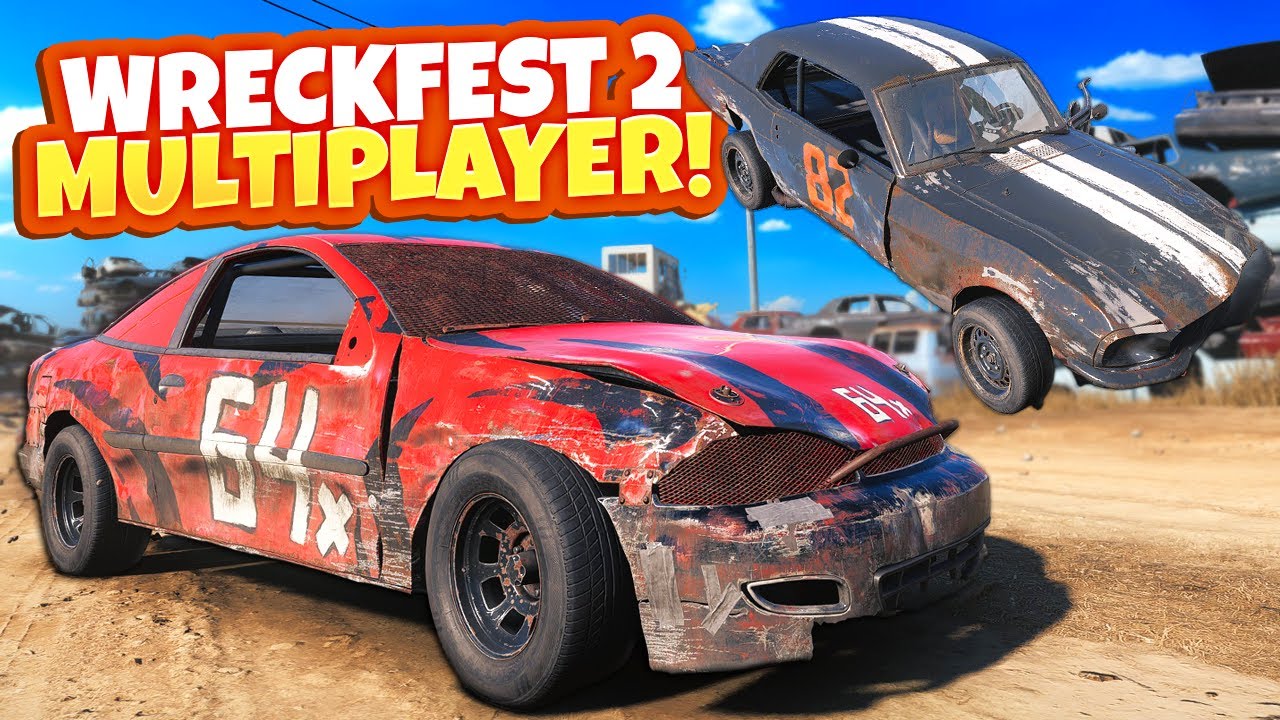 Wreckfest 2 Multiplayer Is PURE CAR CRASHING CHAOS and I Love it!