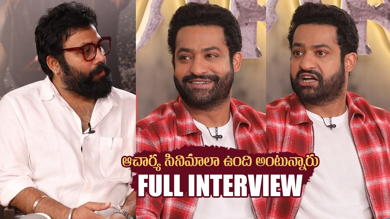 Sandeep Reddy Vanga Interviews Jr NTR & Devara Team | Janhvi Kapoor | Saif Ali Khan | Koratala Siva