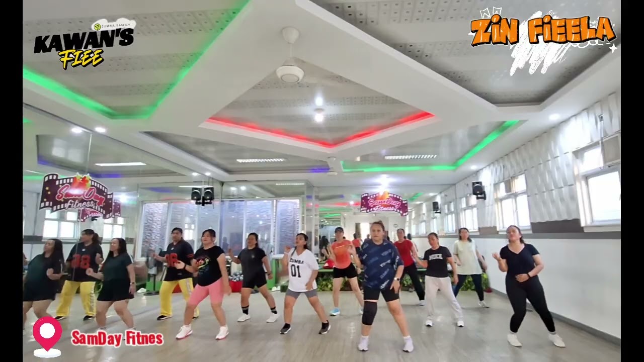 🎶 SESAT NAFAS || Natasha Shine ||Choreo by Zin Fiee ||  Zumba Family || Kawans Fiee