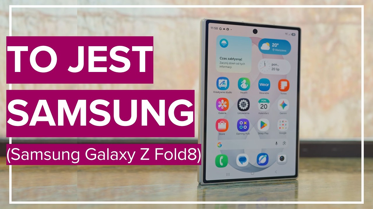 Galaxy Z Fold 8 jest jak krasnolud. Albo ja [PIERWSZE WRAŻENIA]