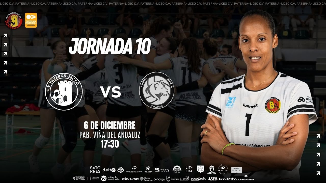 SUPERLIGA 2 FEMENINA / CV PATERNA LICEO - CDU ATARFE / JORNADA 10