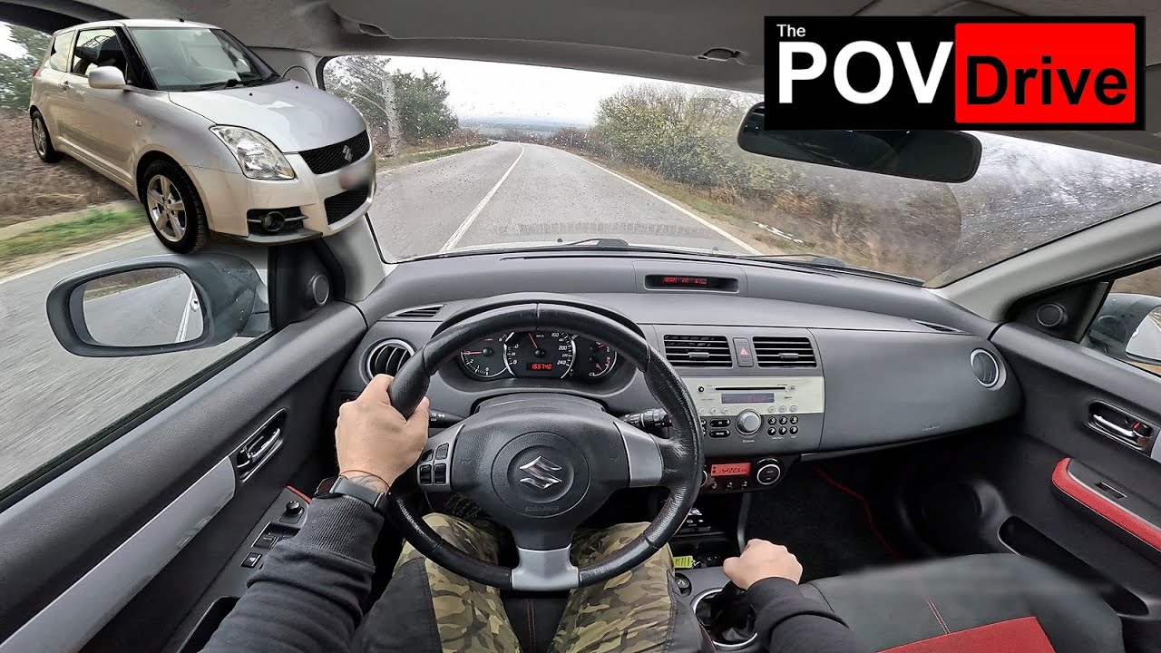 2006 Suzuki Swift Sport 1.6 125hp | POV Test Drive