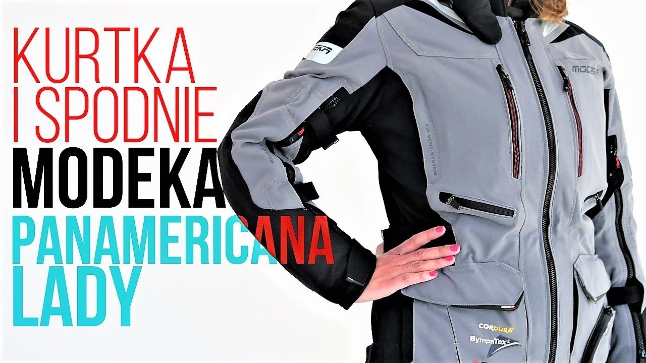 Modeka Panamericana Lady - całoroczny zestaw turystyczny dla kobiet. Nie tylko na dalekie podr&oacute;że.