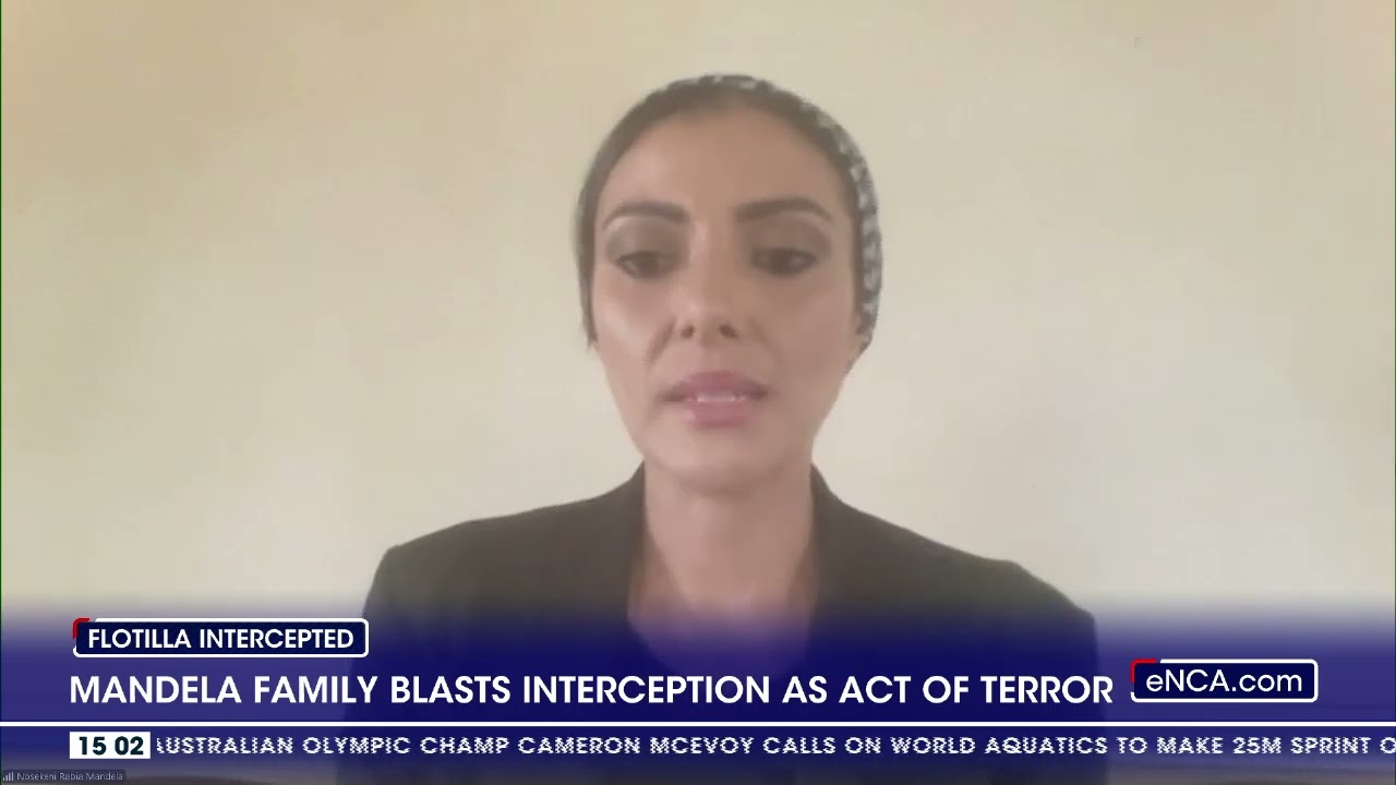 Mandla Mandela’s wife blasts Flotilla interception as act of terror