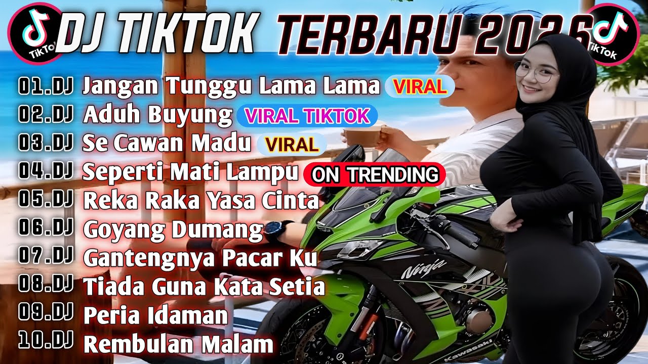 DJ VIRAL TIKTOK TERBARU 2026 || DJ JANGAN TUNGGU LAMA LAMA || DJ ADUH BUYUNG FULL BASS🔥
