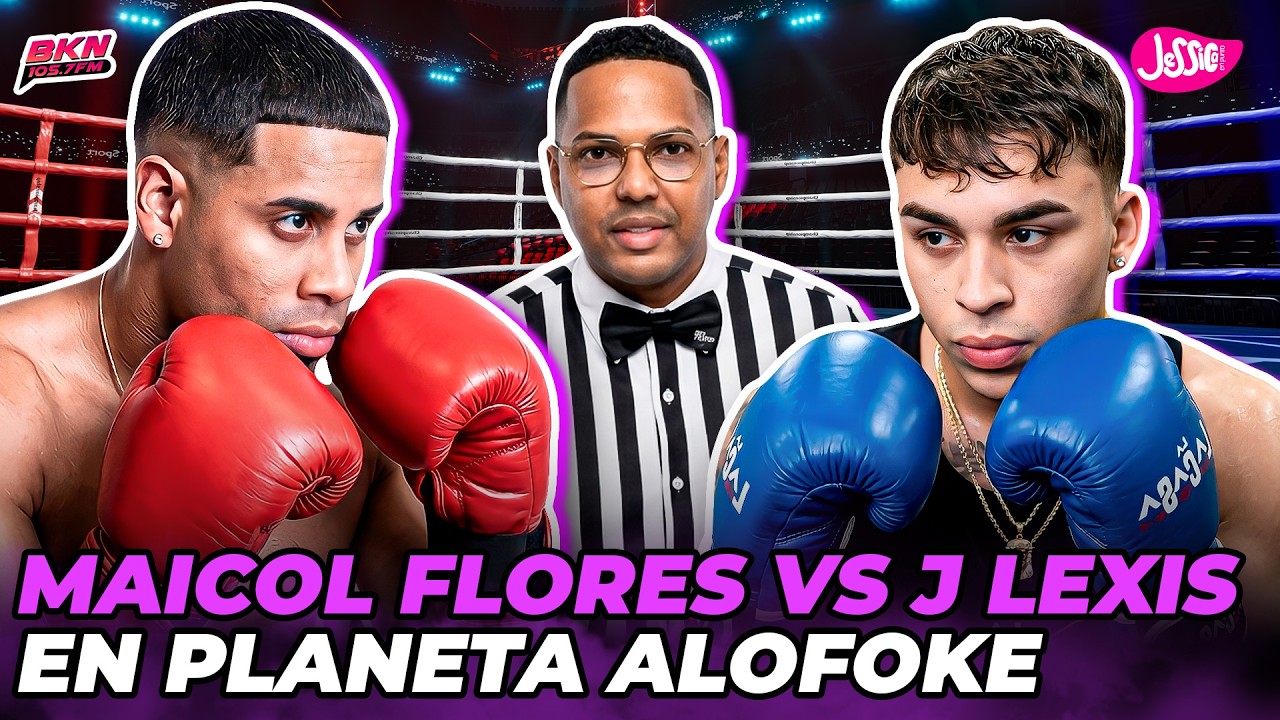 MAICOL FLORES HACE LLAMADO A SANTIAGO MATAS DE PONER EL RING EN PLANETA ALOFOKE CON J LEXIS